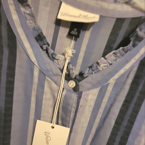 NWT Universal Thread Blue Prairie Dress  Long Sleeve Plus Size - Picture 7 of 8